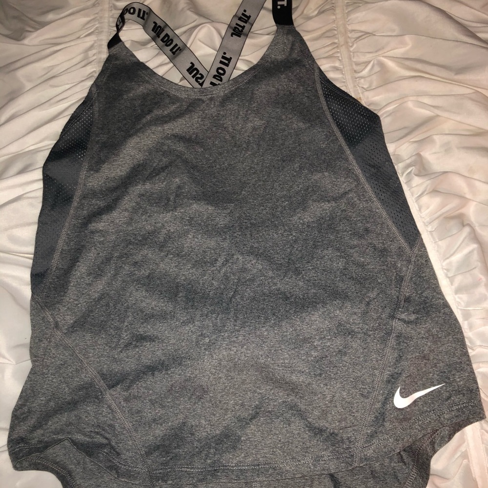 TWO Nike “Just Do It” tank tops